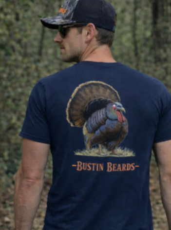 Bustin beards short sleeve T-shirt